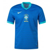 Camisa de time de futebol Brasil Replicas 2º Equipamento Copa America 2024 Manga Curta